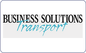 business solutions transport company logo